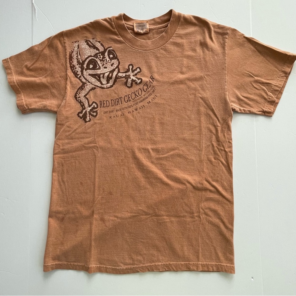 Vintage Maui Red Dirt T-Shirt 100% Cotton Medium - Picture 3 of 10